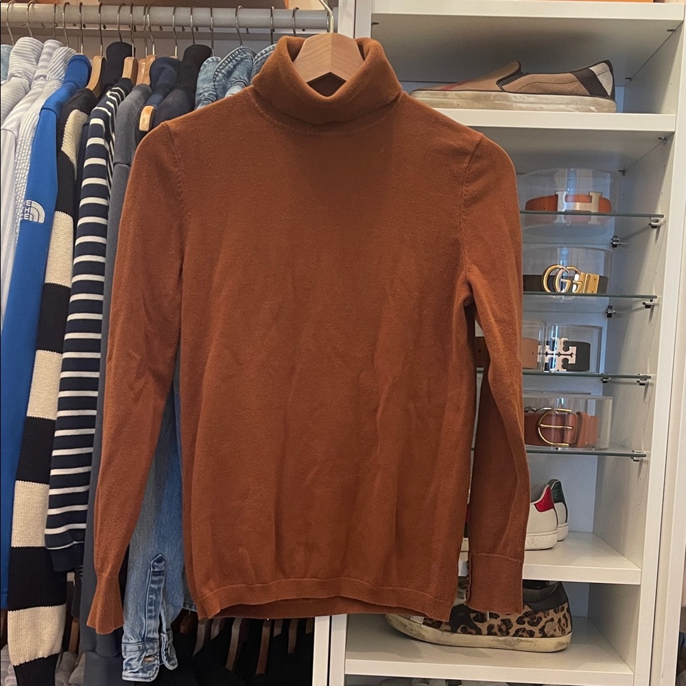Talbots Brown Turtleneck Sweater